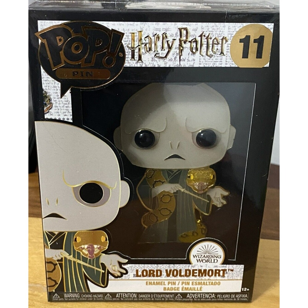 Funko Pop! Pin: Harry Potter Series - Voldemort with Nagini #11 - New in Box NIB